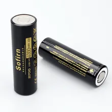 Sofirn 21700 4000mAh Battery 40A 3.7V 10C Rechargeable Lithium Discharge 21700 Cell Poweful High Drain Batteries for Flashlight