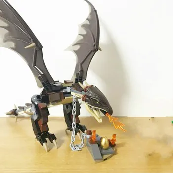 

11341 Potter Movie Hungarian Horntail Triwizard Challenge 265Pcs Building Blocks Bricks Kids Toy Christmas gift Compatible 75946