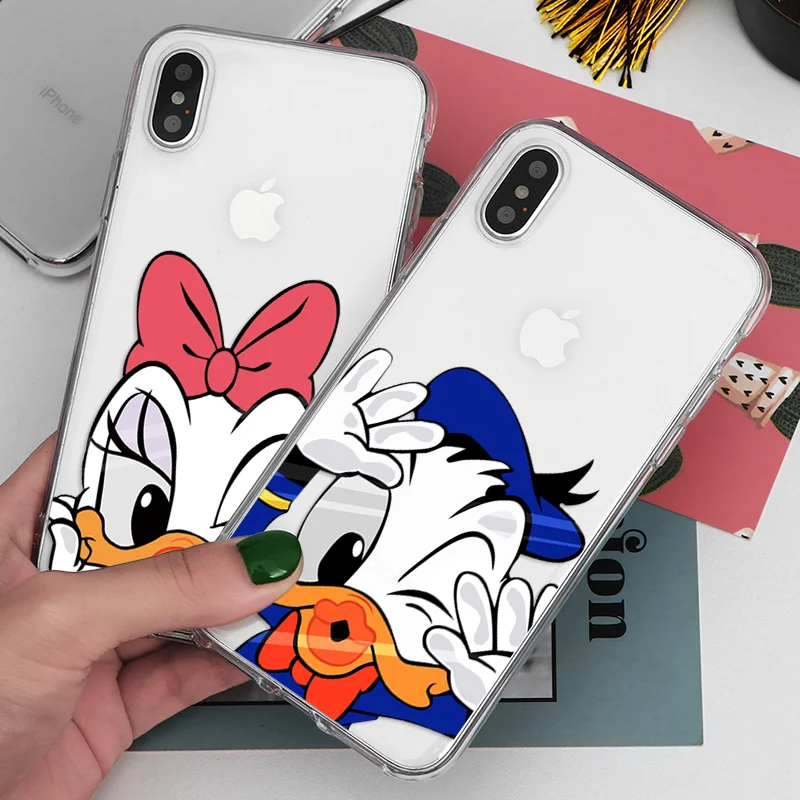 Чехол для iPhone 7 8 Plus, милый мультяшный комикс для iPhone 11 Pro MAX 5 5S SE 6 6S XR XS Max, мягкий чехол из ТПУ для iPhone X, чехол