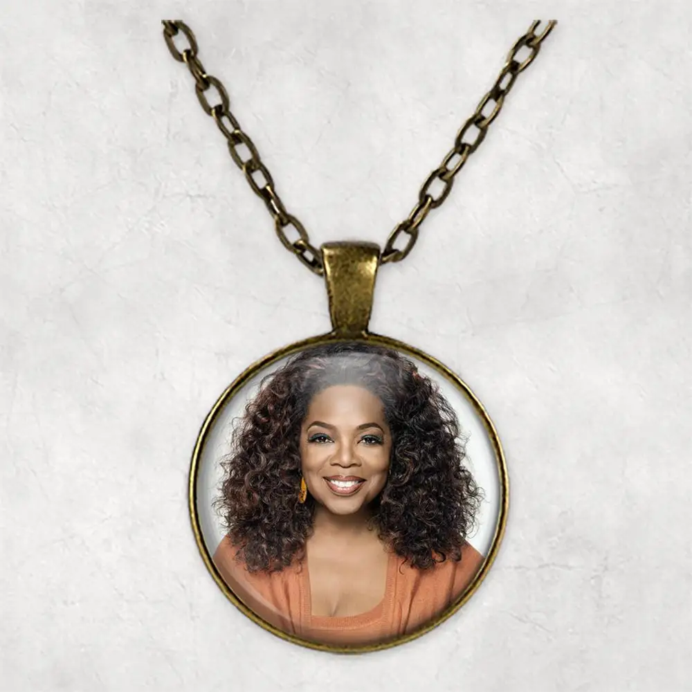 Oprah Winfrey индивидуальное фото ожерелье ювелирные изделия с картинами s подвески