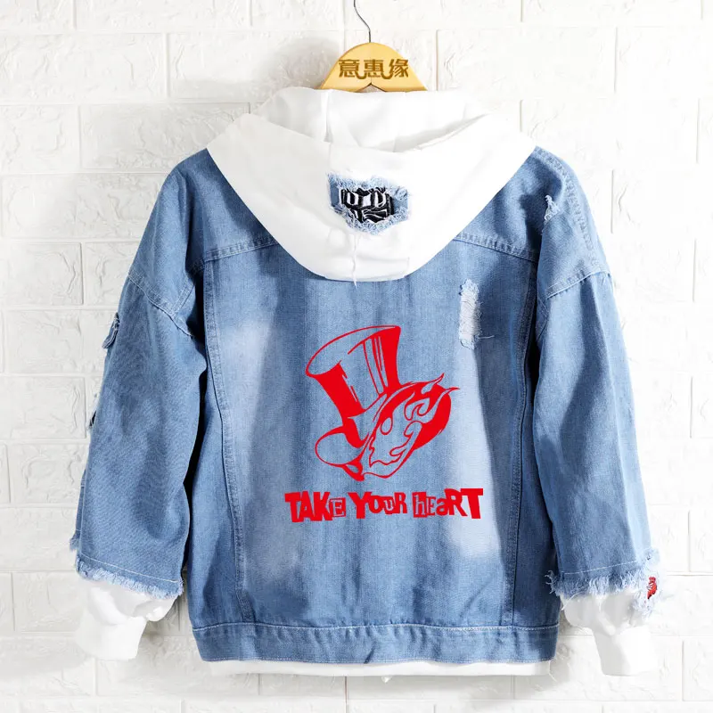 女神异闻录牛仔新拍图片模板外套02