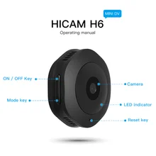 WiFi IP мини-камера P2P беспроводная микро веб-камера видеокамера Видео рекордер поддержка удаленного просмотра Скрытая TF карта