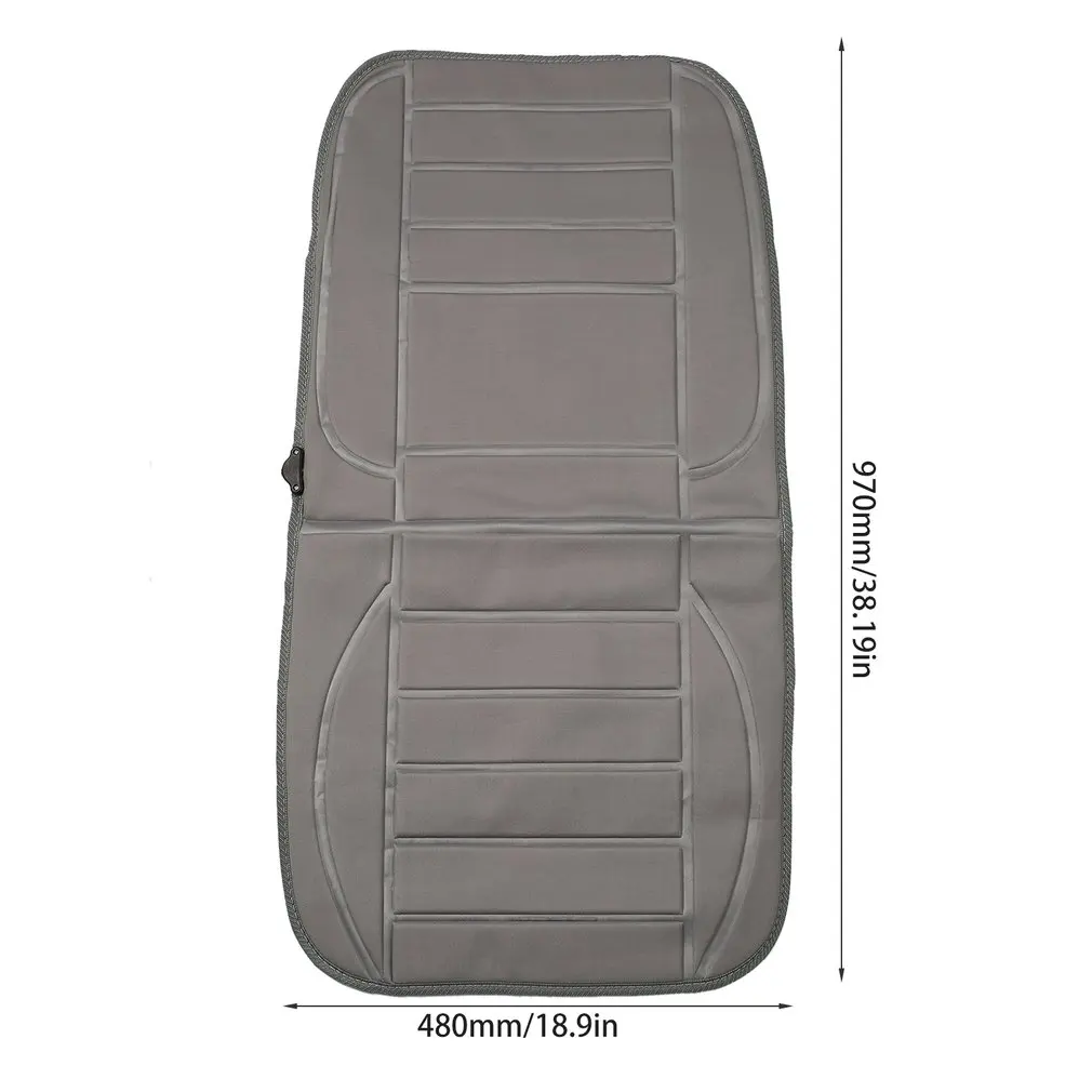 12 В Быстрое интеллектуальное электрическое подогреваемое автомобильное сиденье Подушка зимнее автомобильное сиденье с подогревом Бытовая подушка универсальный черный нагрев Горячая
