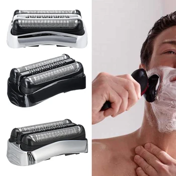 

Screen Mesh Electric Film Durable Easy Install Cutter Replacement Head Cleaning Beard Razor Sturdy Shaver Foil For Braun 32S 21B