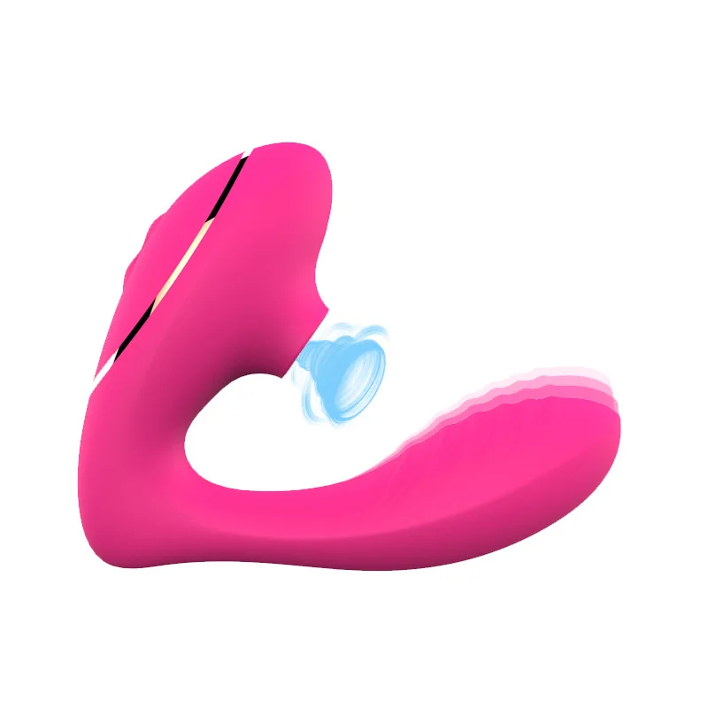 Bargain Chance of  Adult Sex Products Massager Women's Sex Sucking Toys waterproof 10 suction and vibration modes USB 