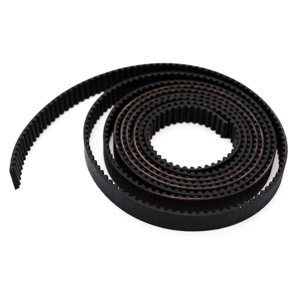 5m/lot GT2-6mm Rubber Timing Belt Accessories Open Round Roll Practical For 3D Printer Fiberglass Reinforeced Replacement Part