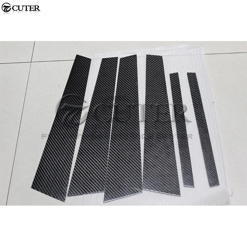 F10 5 Series Carbon Fiber Car b Pillar c Sticker Patch for Bmw 520i 528i 535i Body Kit Moulding Trims 10-07 | Автомобили и