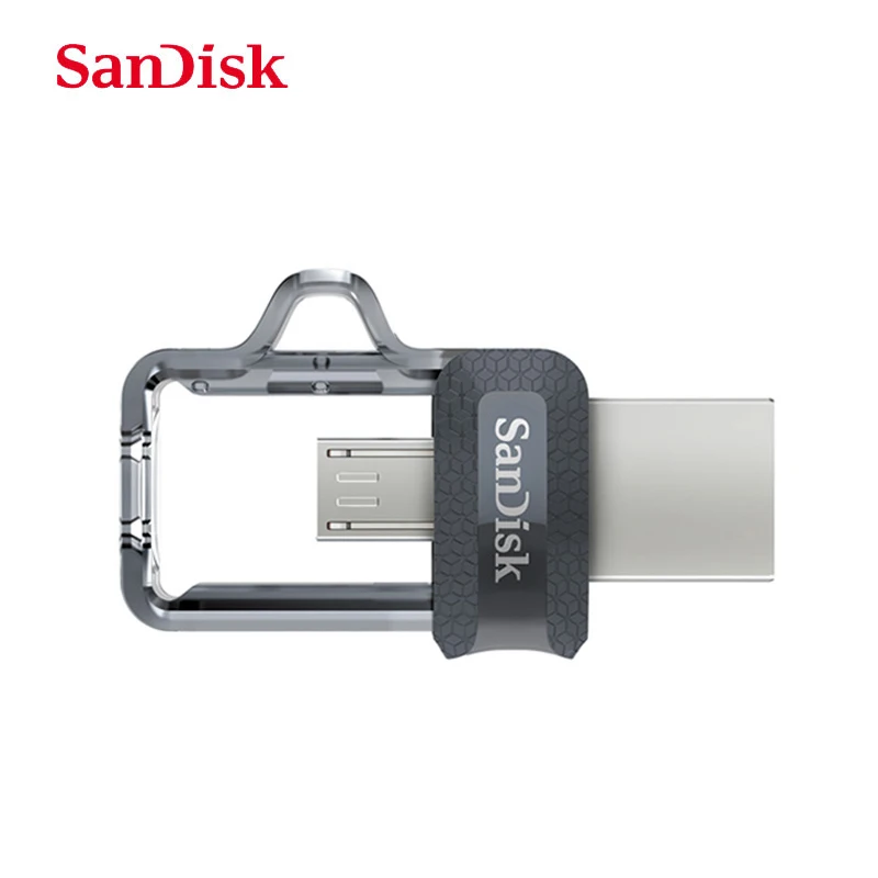 SANDISK – Micro-clé USB 128/USB3.1, support à mémoire de 32 go 64 go 256 go 3.0 go, OTG, Type C, multifonctionnel, disque u