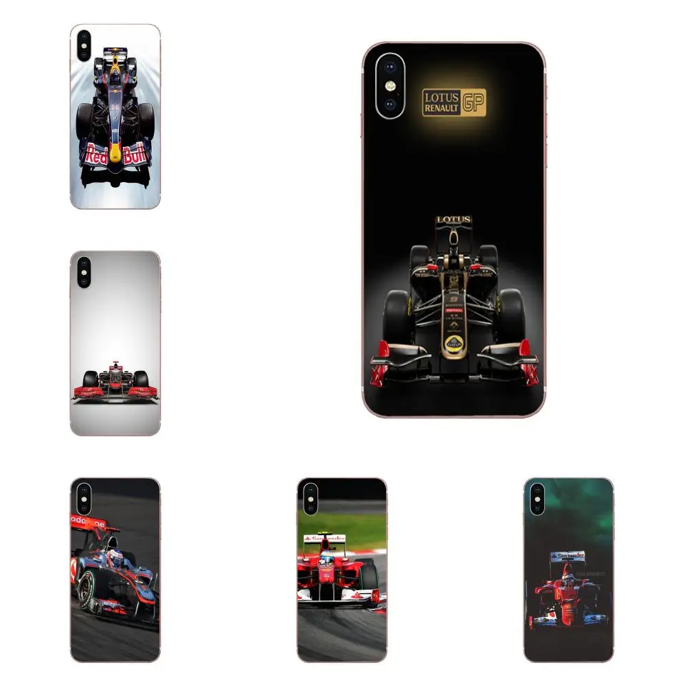 

Formula 1 Cars Vehicles Soft TPU Printing For Samsung Galaxy Note 5 8 9 S3 S4 S5 S6 S7 S8 S9 S10 5G mini Edge Plus Lite
