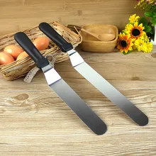 Угловой крем-шпатель для торта из нержавеющей стали для украшения торта шпатель инструмент для кондитерских изделий аксессуары металлический крем-масло шпатель