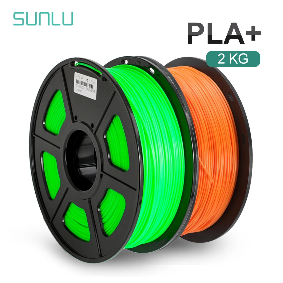 SUNLU PLA PLUS Filament 1.75mm 1kg 3d Printing Materials Multi-colors PLA Filament 3D Pen Eco-friendly Material Safe To Children 