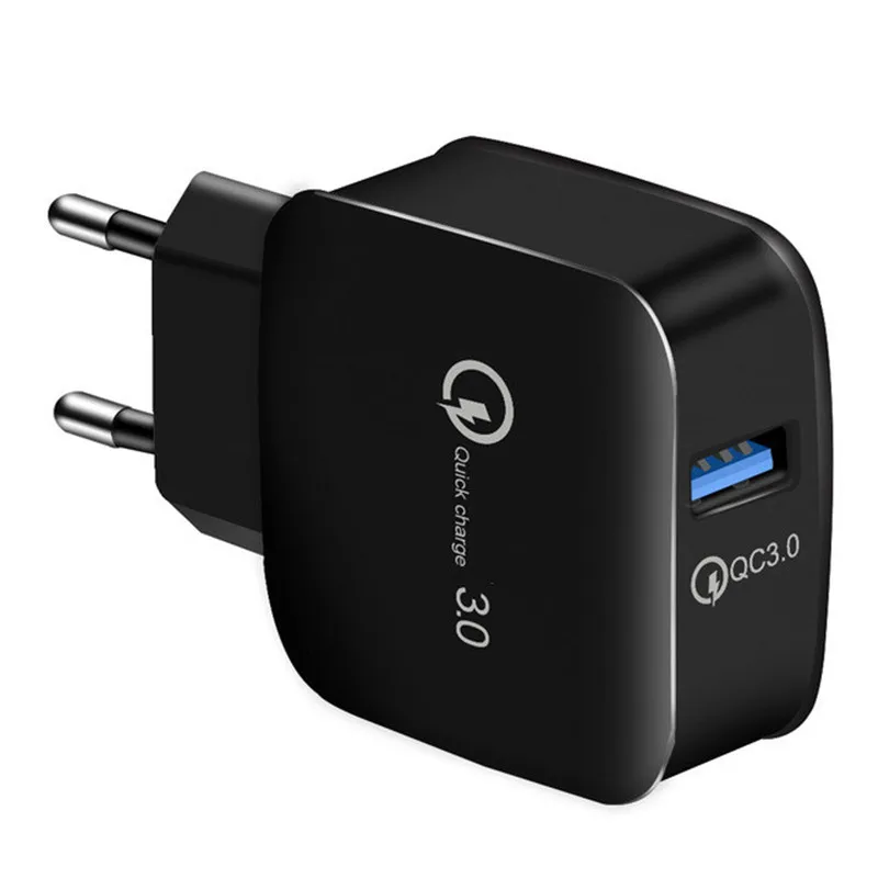 Для samsung Galaxy S8 S9 S10 A5 A7 Xiaomi mi 8 9 a2 Red mi K20 OnePlus 7 телефон type C USB провод QC 3,0 Адаптивное быстрое зарядное устройство