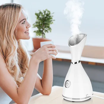 

ABS Facial Steamer Salon Electric Silent Humidifier Atomization Mist Sprayer Home Spa Pores Cleaning Acne Treatment Moisturizing