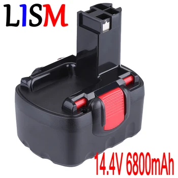 

14.4V 6800mAh For Bosch Ni-CD Rechargeable Power Tool Battery For Bosch BAT038 15614 1661 1661K 22614 23614 32614 33614