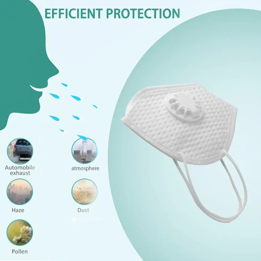 

1Pcs Protective Masks Anti-Fog And Dust-Proof Pm2.5 Mask Cotton Anti Smoke Mask Face Mask With Breathing Valve 1pcs