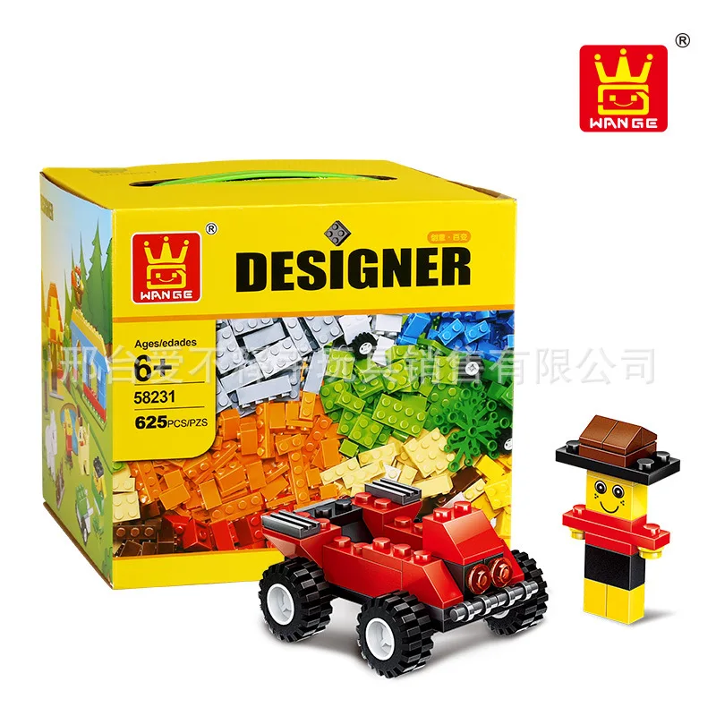 

Wange Small Particles Flexible Creative Building Blocks 58231 Children'S Educational Toy