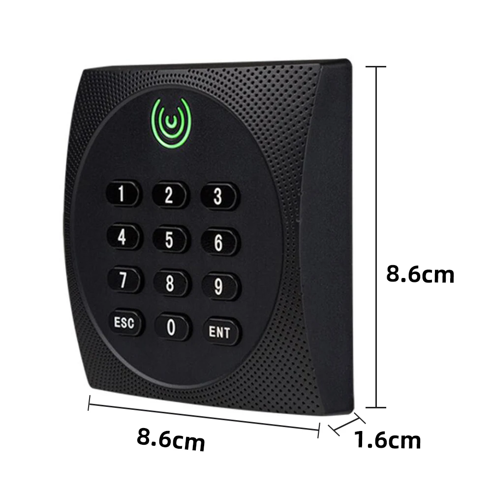 IP65 Waterproof Access Control Card Slave Reader Wiegand 26 34 Card for Door Access Control System Rfid IC Reader KR602E