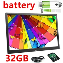 Батарея 15 дюймов Экран светодиодный Подсветка HD1280 * 800 цифровая фоторамка электронный альбом для фотографий Музыка Фильмы Функция, хороший подарок для ребенка Батарея 15 дюймов Экран светодиодный Подсветка HD1280 * 800 цифровая фоторамка электронный альбом для фотографий Музыка Фильмы Функция, хороший подарок для ребенка