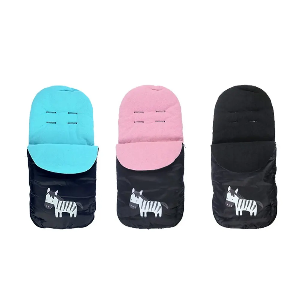 Winter Baby Sleeping Bags Baby waterproof pongee Sleepsacks Soft Warm Envelope For Newborn Stroller Sleeping Bags  For Pram