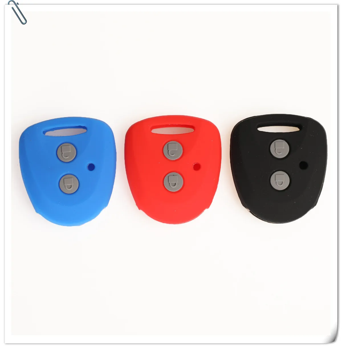 Keyforkess 30ocs Set di custodie per chiavi in Silicone per TOYOTA Grand WIGO Avanza Daihatsu Xenia Perodua supporto per telecomando in gomma proteggi - Hbc38e4222dec4b508594c261319fa27cc