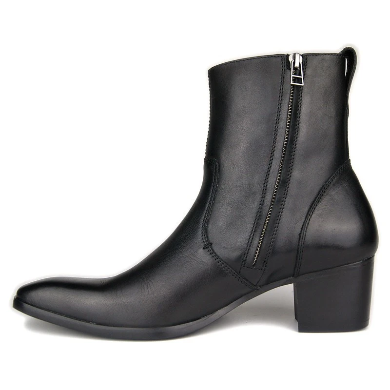 Mens block heel boots Clearance