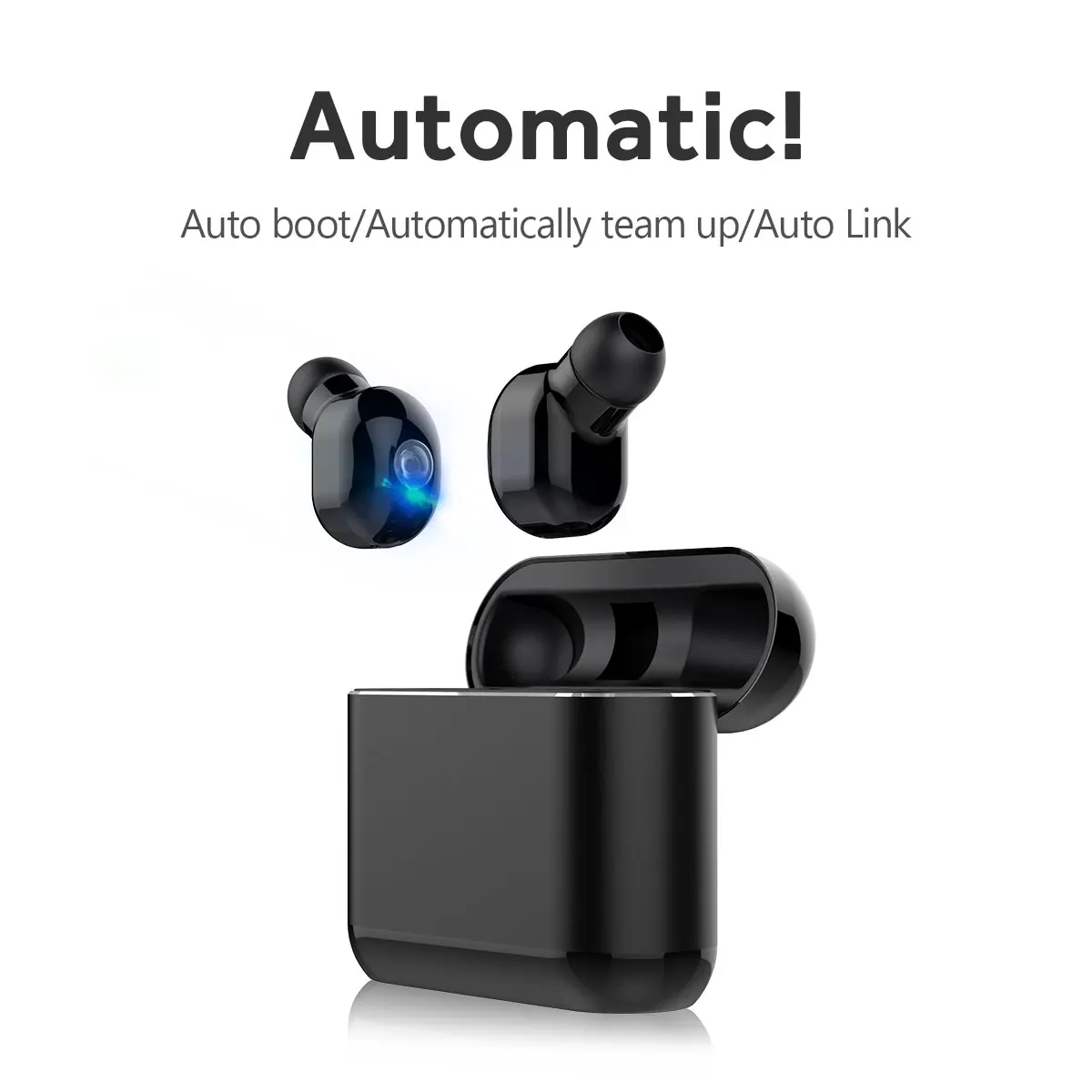 

TWS M2T True Wireless Earbuds Bluetooth 5.0 Earphones Mini Dual Ear 3D Stereo Sports Bluetooth Headset With Microphone