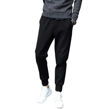 

New Arrival Summer Men's Pants Trousers Fit Fashion Black Casual Loose Harem Pants Daily