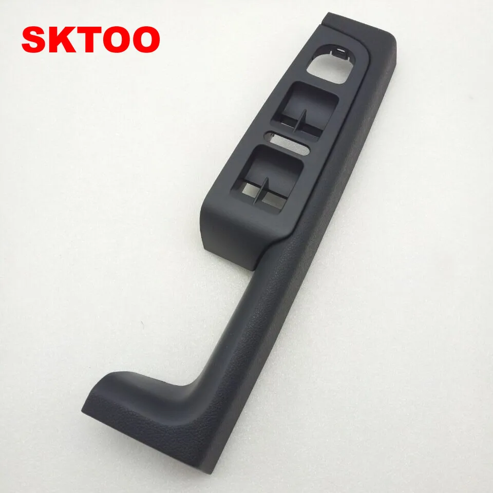 

SKTOO For Skoda Superb door handle,front left door armrest box,driver side inner handle frame,the lifter switch box black