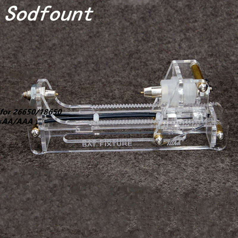 AAA Button Battery 5A 4-wire Test Stand Battery Holder for 26650,18650 AA AAA Button Battery 5A 4-wire Test Stand Battery Holder for 26650,18650 AA
