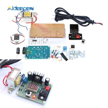 

AC 110V 220V to DC 12V LM317 Adjustable Regulated Voltage Step Down Power Supply Transformer Converter Module DIY Kit US/EU Plug