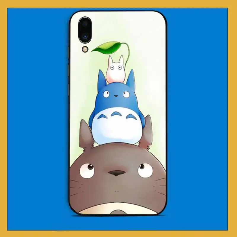 TOPLBPCS Totoro Spirited Away аниме ghiсот Миядзаки Kaonashi чехол для телефона Vivo Y91C 31 53 19 11 17 81 55 66 69