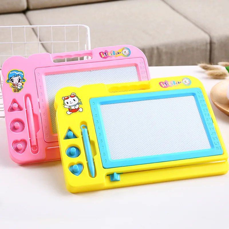 

Children Drawing Board Magnetic Drawing Board Baby Infant 1-3 Years Old 2 CHILDREN'S Kids Toy Magnetic Color Graffiti