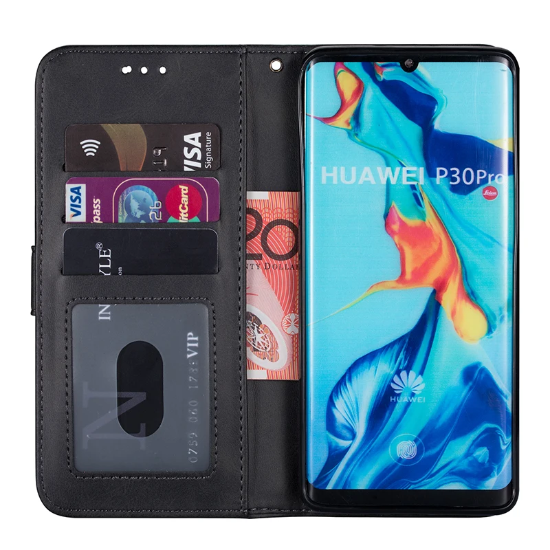 Флип-бумажник на молнии, кожаный чехол для huawei P20 Lite P30 Pro mate 10 20 Lite P Smart Plus Y6 Y7 Prime, флип-чехол с подставкой, Fundas