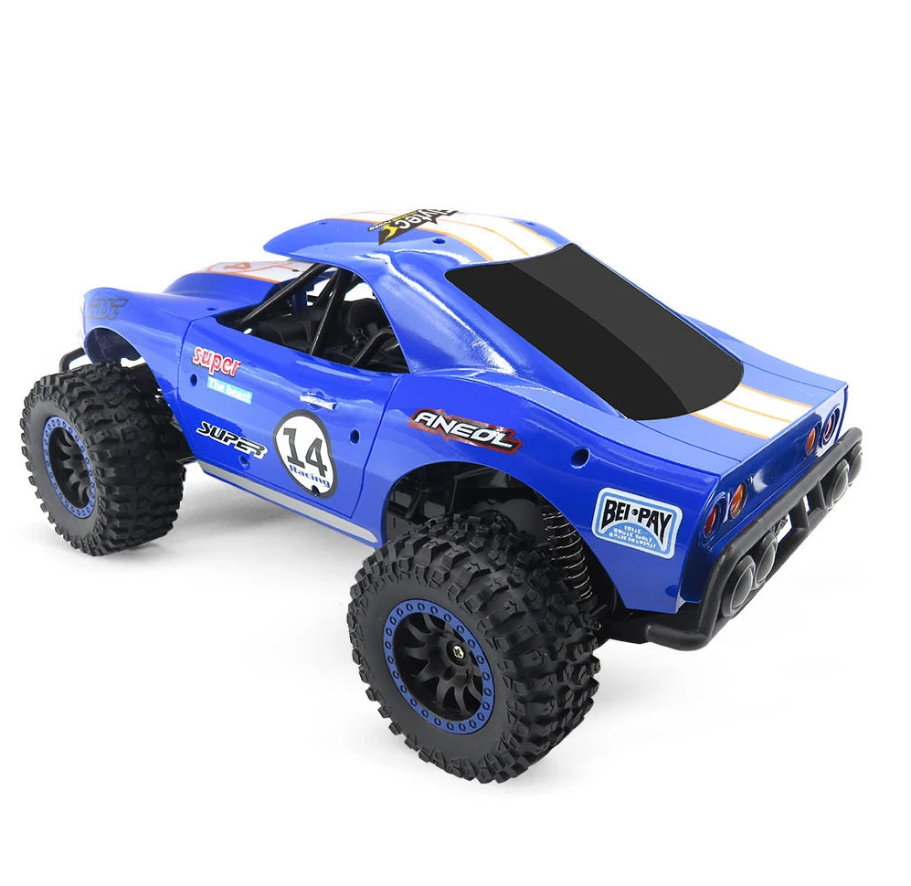Flytec Радиоуправляемая машина 1/14 2,4G 2WD мышечная полувысокая скорость Дрифт внедорожная игрушка гоночный автомобиль пульт дистанционного управления автомобиль для детей игрушки подарок