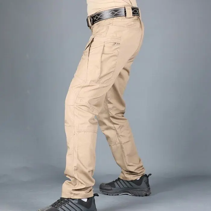 Новое поступление, мужские брюки карго, брюки с несколькими карманами, повседневные, дышащие, для кемпинга, пеших прогулок