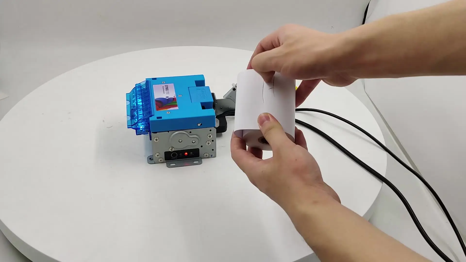 US $370.00 Heavy Duty Easy Embedded 80mm Mini Stickers Thermal Printer Support Big Paper Roll And USB Serial Drivers