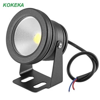 

10W Underwater LED Flood Light Wash Pool IP65 Waterproof Spot Lamp 12V Outdoor Super Bright Spotlight Aquarium Fish Tank Light