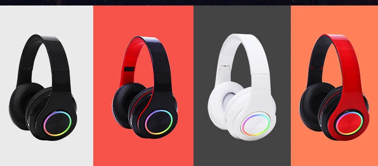 Bluetooth наушники портативные двусторонние стерео наушники Поддержка проводного/беспроводного режима для ПК Iphone Android MP3 музыкальная гарнитура