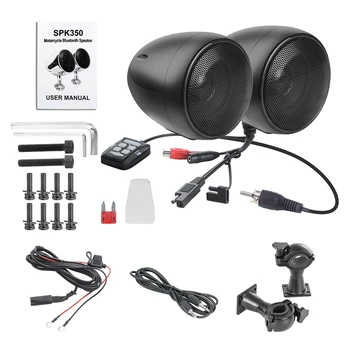 

SPK350 4 Inches Waterproof Motorcycle ATV Bluetooth Speaker with 300W Built-In D-Class Amplifier