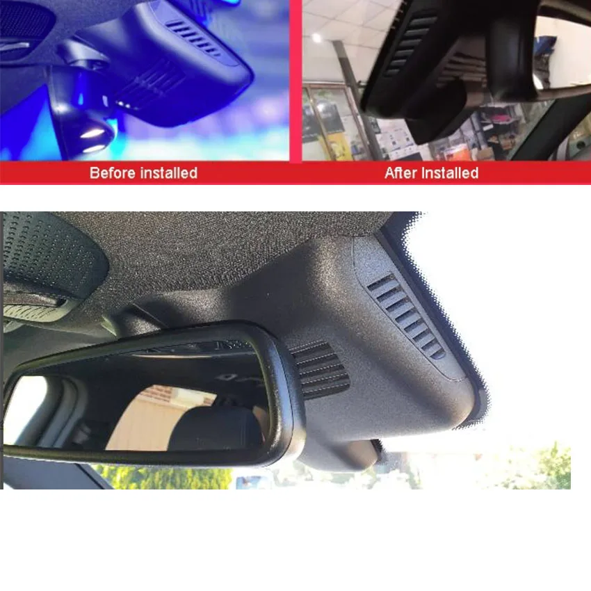 1 Car DVR Wifi Video Recorder Dash Cam Camera For Mercedes-Benz CLC w204 C300 C260 C200 W205 C63 2015 2016 2017 2018 2019 high quality Night vision full hd CCD