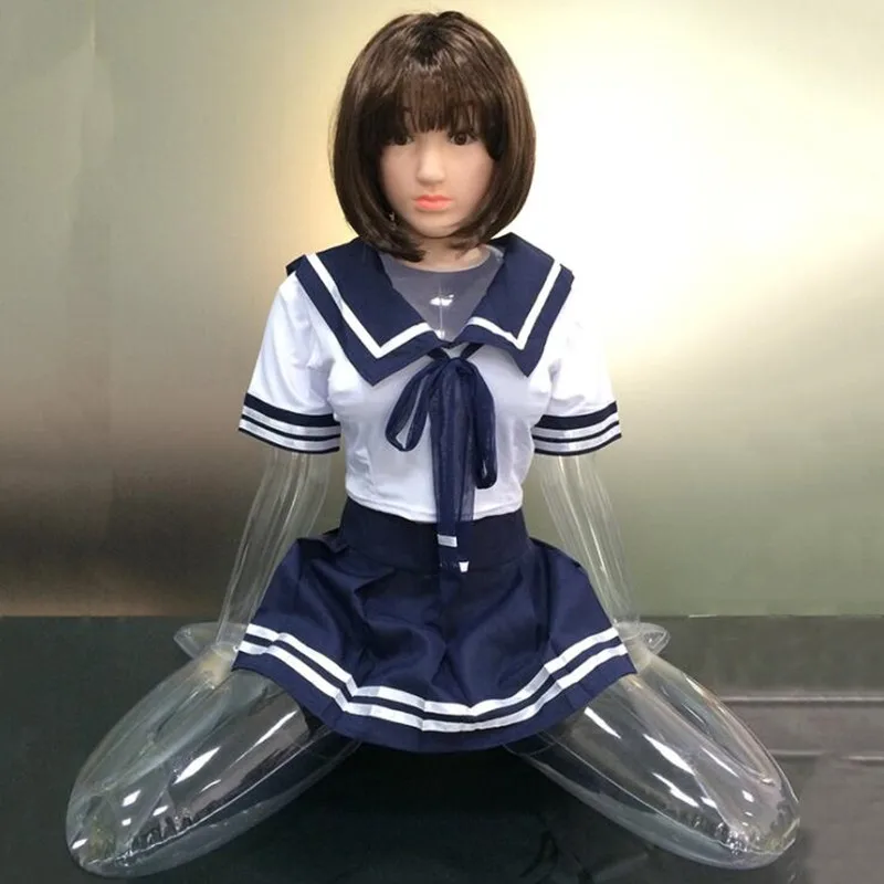 

65CM Transparent inflatable female mannequin body for men,Inflatable shooting doll maniqui for clothes,upper body,C979
