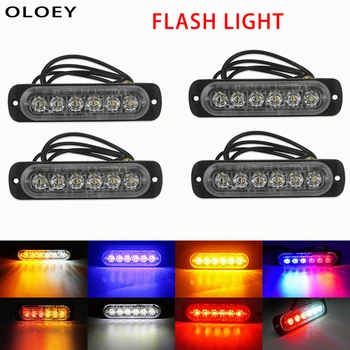 

Safety flashing warning Light LED Strobe Signal Warning Light Bar Security Alarm Grill Surface Mount Lighthead Work Light