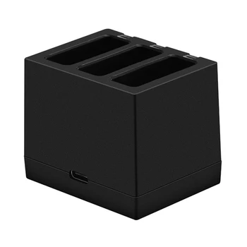 

Battery Charger Solid 3 Channel Type C Portable LED Indicator Replacement Parts High Power With USB Cable For GoPro 5 6 7