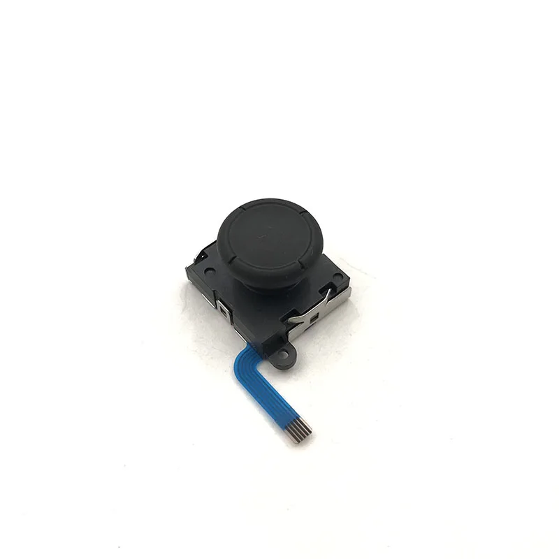 black 50 шт. 3D Thumb Stick Rocker Joy-con аналоговый джойстик для ремонта регулятора 3D для nintendo switch Lite контроллер - Цвет: black