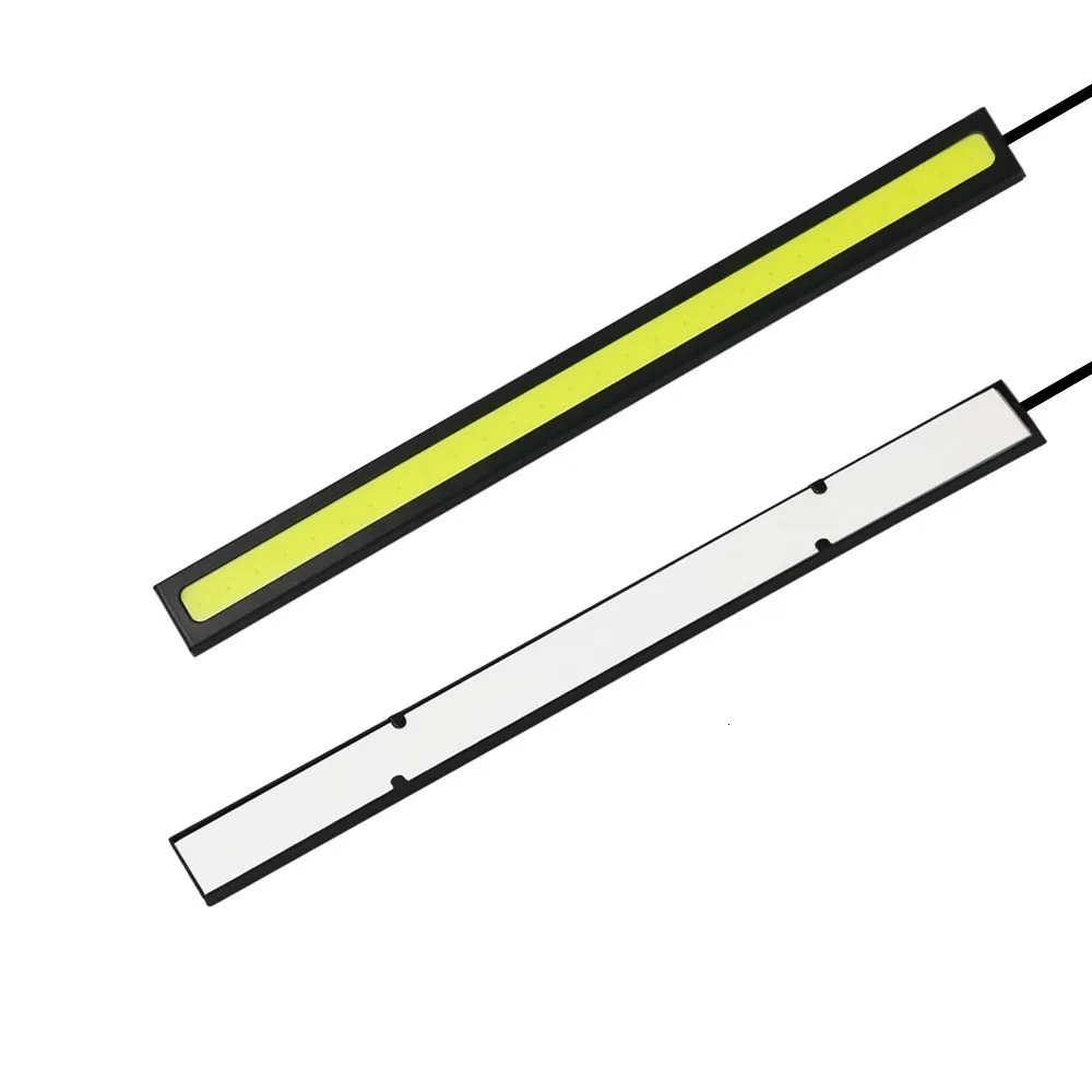 2 шт. 17 см COB DRL Светодиодный дневной ходовой светильник авто лампы внешнего освещения для универсального автомобиля Водонепроницаемый Дневной светильник Противотуманные фары для вождения