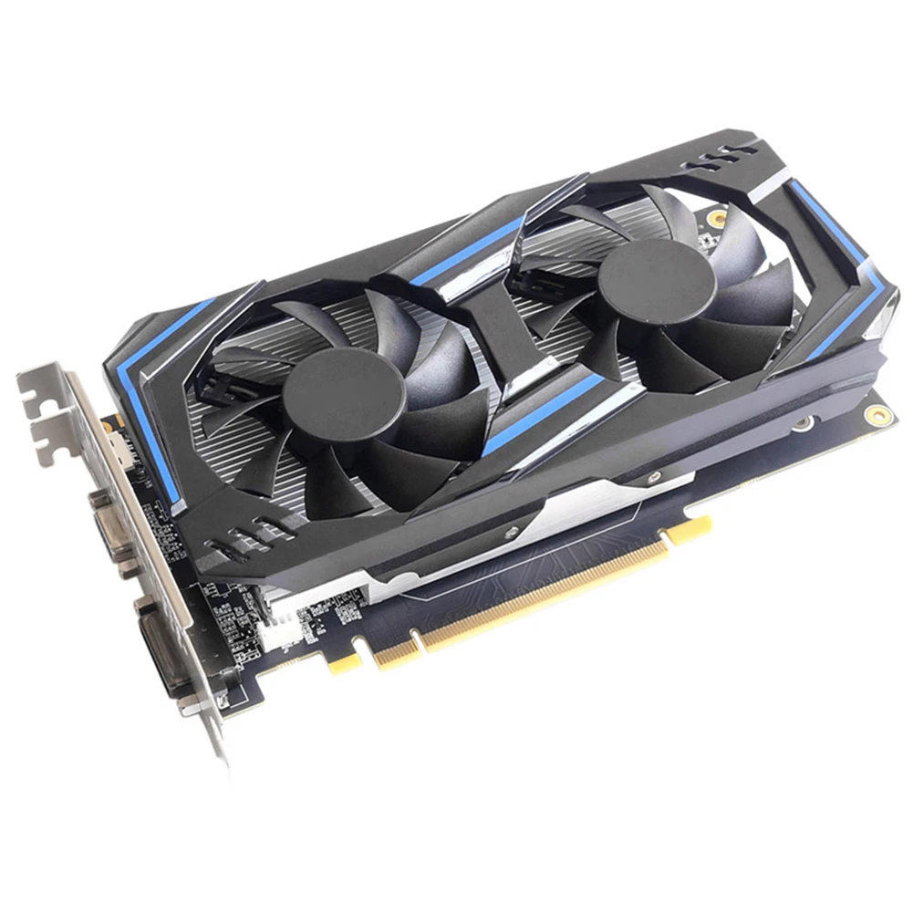 Computer Graphic Card GTX550Ti 6GB 192bit PCI-E 2.0 GDDR5 NVIDIA VGA HDMI-Compatibl Video Cards with Dual Cooling Fans Low-Noise