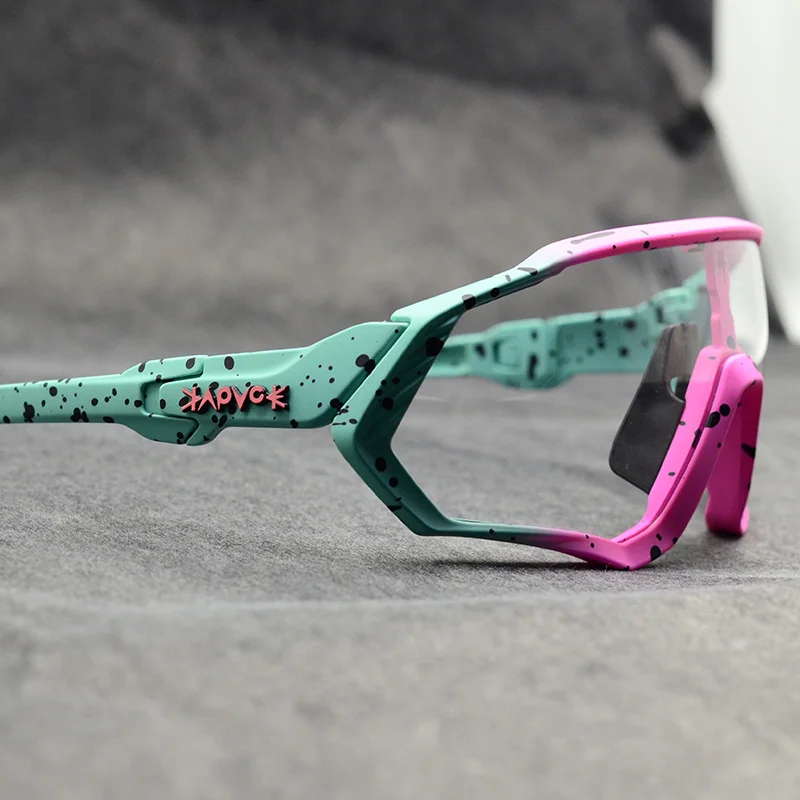 Cycling Sunglasses Sport Photochromic Eyewear Bicycle MTB Road Clear Hot-Sale Women Tr90 UV400 Discoloration Men Bicycle Goggles