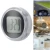 Новые Мини-Прецизионные Мотоциклетные Часы Watch Waterproof Black Stick-On Motorbike Mount Watch Moto Digital Clock With Stopwatch