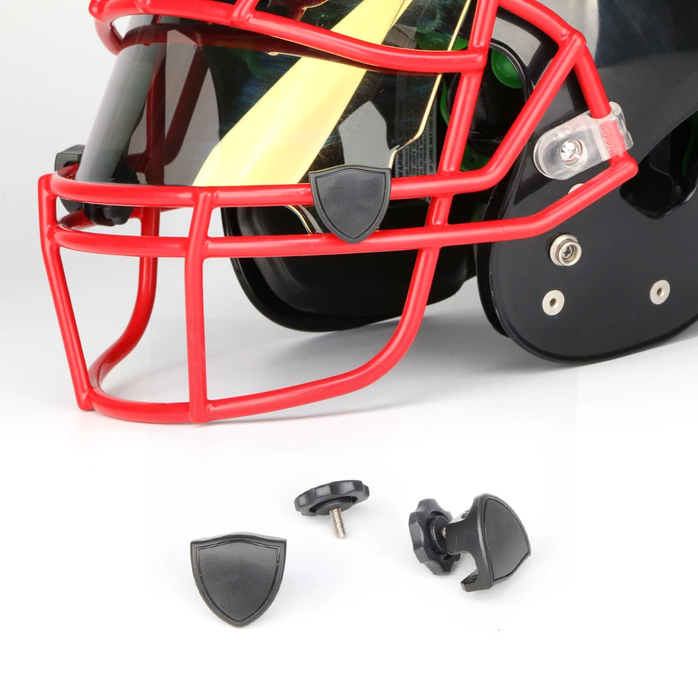 New Type Screw Clips Football Helmet Visor Universal Fit Rugby Helmet