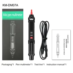 Mini multimètre numérique intelligent de Type stylo, testeur d'électricien portatif avec ligne zéro NCV et mesure de séquence de Phase en direct 